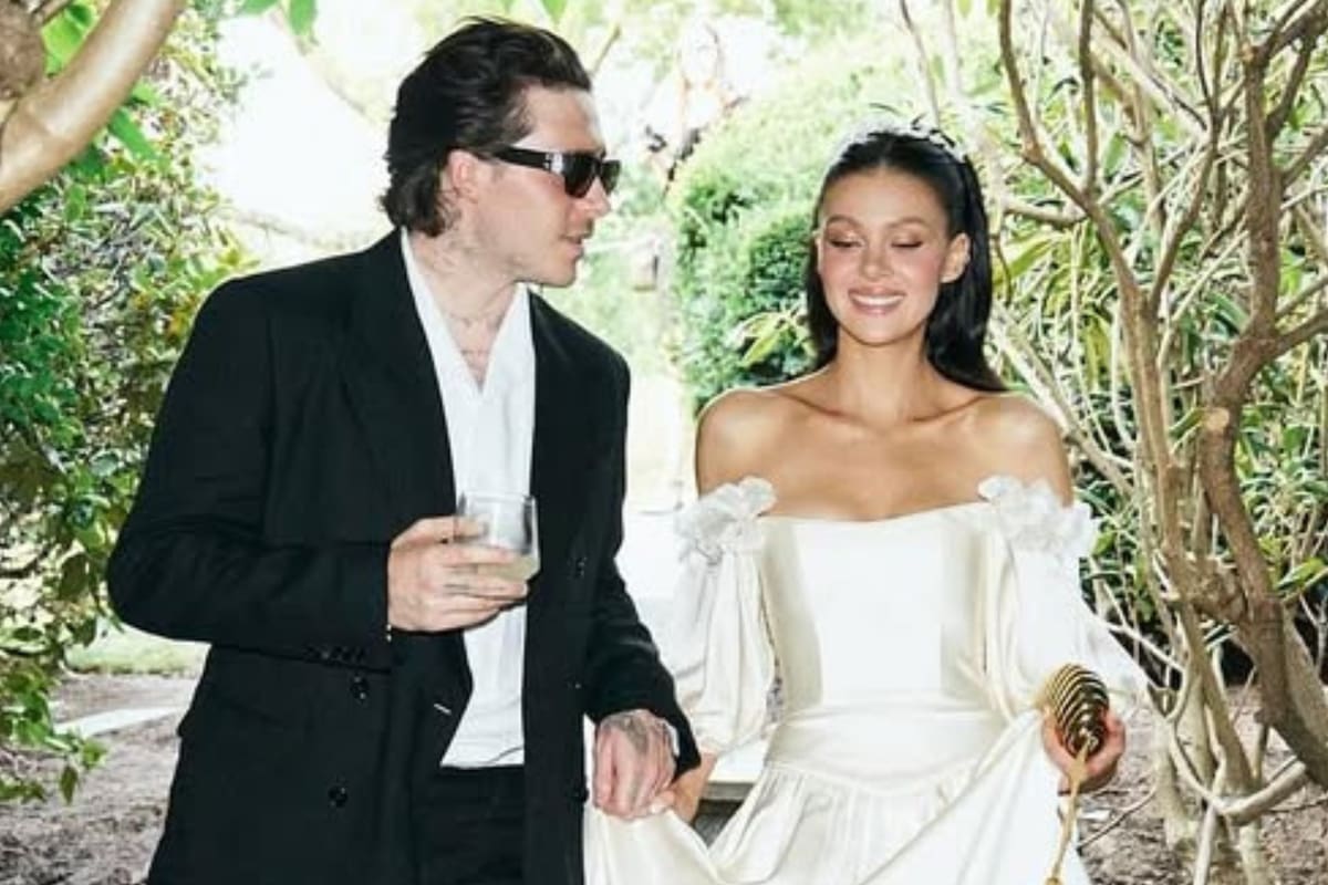 Se conocieron los presuntos motivos detrás de la ausencia de los Beckham en la boda de Brooklyn y Nicola