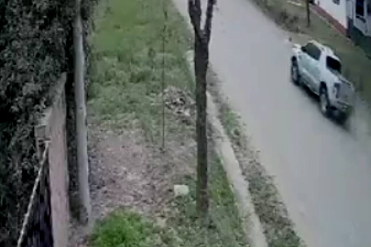 Se conoció el momento en que el hijo de Leo Mattioli atropelló y mató a un ciclista