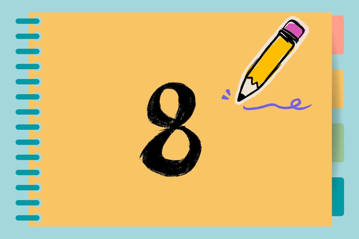 Se conoció el significado oculto de escribir el número 8 con dos circulos