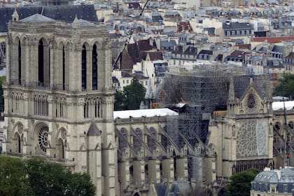 Se cumple un mes del incendio en la Catedral de Notre Dame