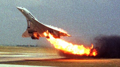 El momento en que el Concorde se empezó a incendiar y terminó con una tragedia