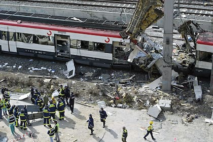 Los ataques terroristas del 11M en España en cuatro trenes de la red de Cercanías de Madrid