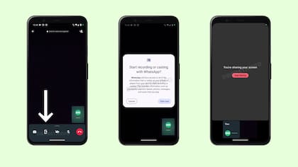 Se daría a los usuarios la opción de compartir pantalla