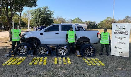 Se decomisaron 50 kilos de cocaína en salta que provenían de Bolivia