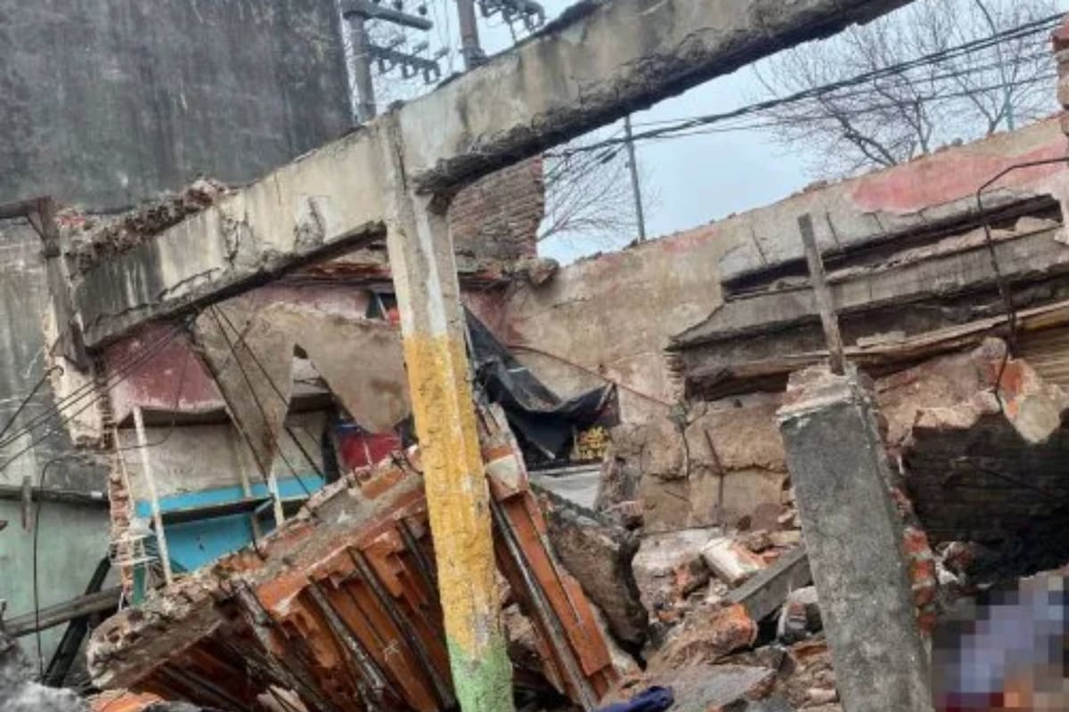 Se derrumbó un depósito que estaba siendo reparado; murió un operario y cuatro resultaron heridos