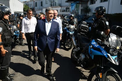 Se desplegaron 25 grupos de 3 efectivos de a pie del área de Seguridad Ciudadana