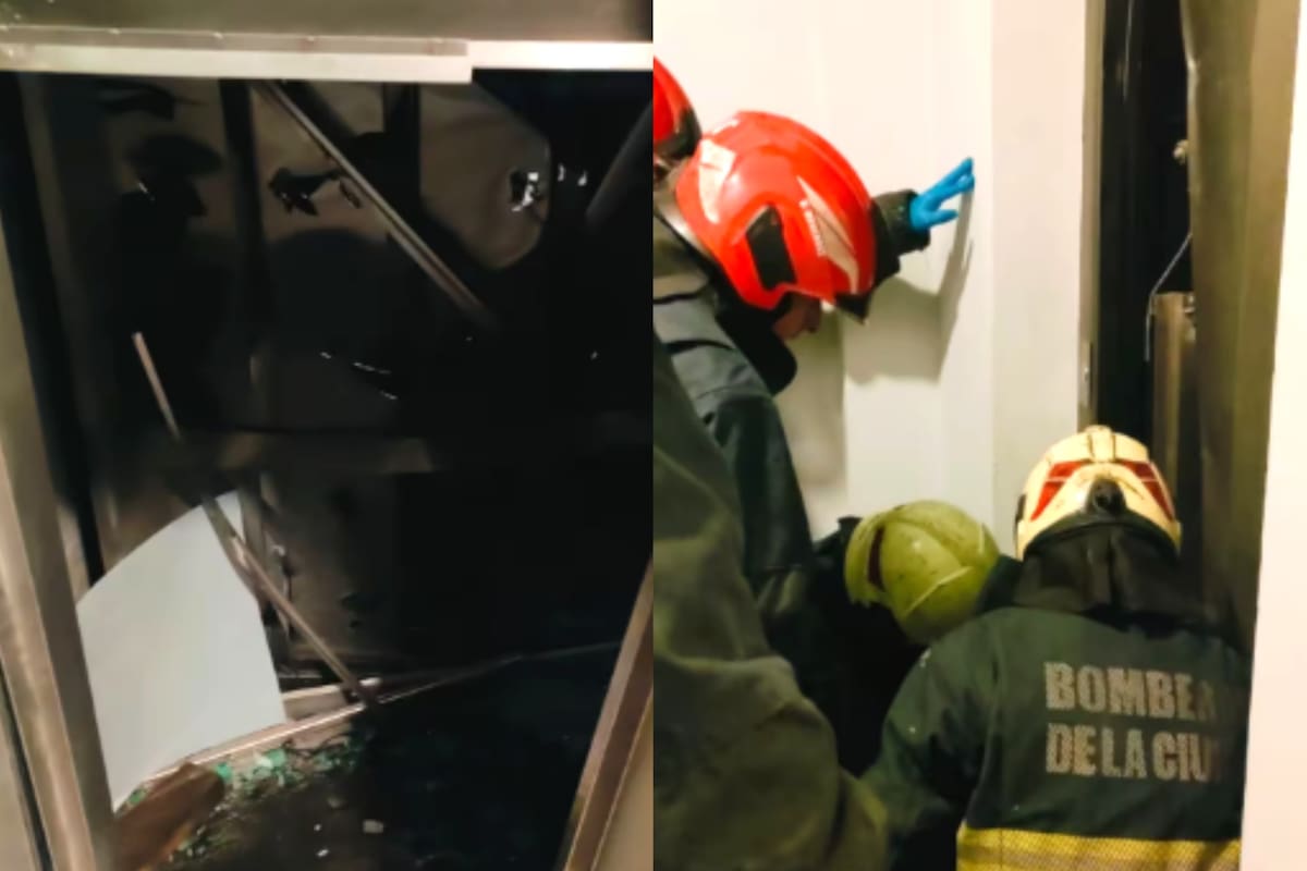 Se desplomó un ascensor en Palermo