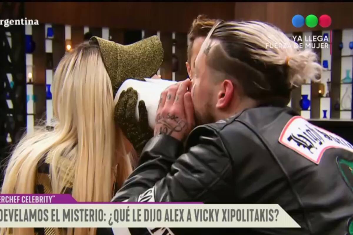 Se develó el misterio: Vicky Xipolitakis reveló lo que le dijo Alexander Caniggia al oído