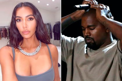 Se dijeron de todo: la feroz guerra en las redes de Kanye West y Kim Kardashian