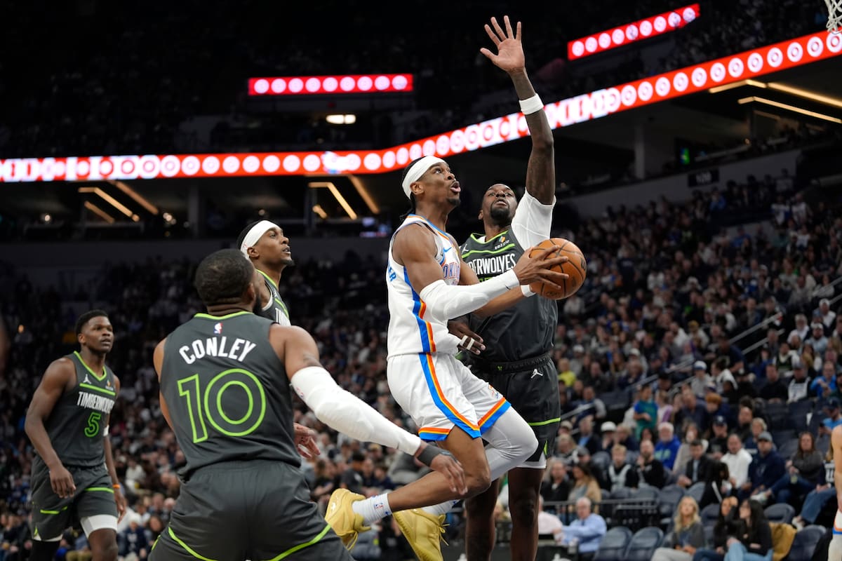 Se disputa el segundo juego de las finales de la conferencia del oeste entre Oklahoma City Thunder y Minnesota Timberwolves