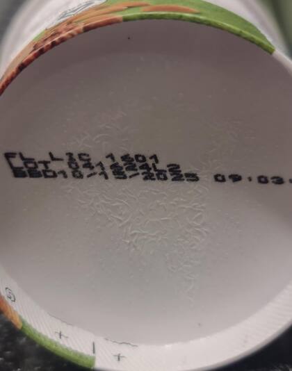 Se emite una alerta para que las personas no consuman el helado con el número de lote “041624L2″, el código UPC “0 36800 46964 8″ y una fecha de caducidad del “15/10/2025″