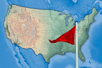 Se emitió una alerta por riesgo de incendios en las Altas Planicies, debido a la combinación de baja humedad relativa, vegetación seca y vientos intensos