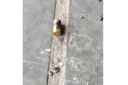 Se encontraron cinco vainas 9 mm