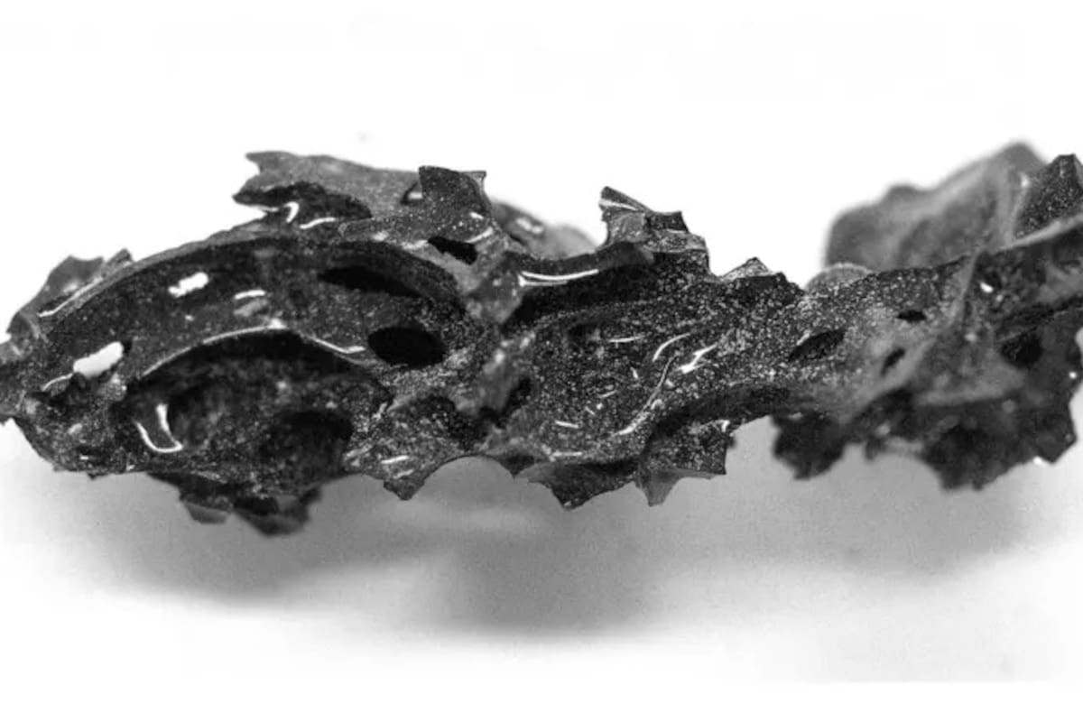 Se encontraron fragmentos del cerebro de cristal de hasta 2 cm