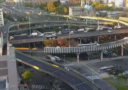 Se encuentra habilitado un solo carril