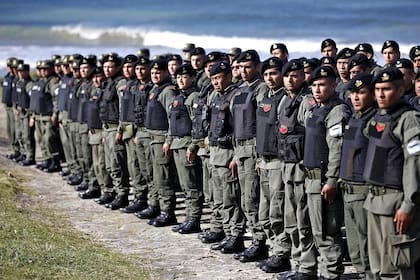 El personal de la Gendamería patrullará las calles de Mar del Plata