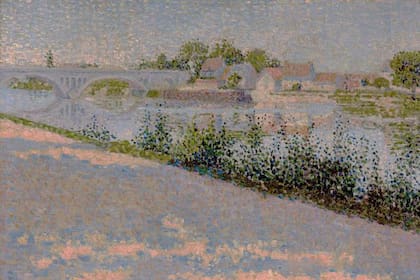 Se enviaron al exterior una obra del artista holandés Vicent Van Gogh y dos del francés Claude Monet