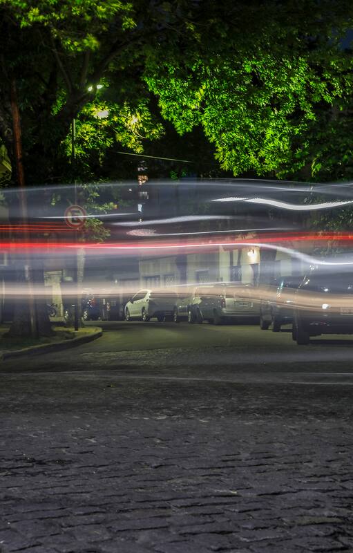 Se especula que los colectivos se perdían en las circulares calles de Parque Chas