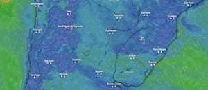 Se aproximan tres días de una ciclogénesis que dejará tormentas con hasta 70 mm de agua, ráfagas de 60 km/h y la irrupción de aire frío polar: las zonas afectadas