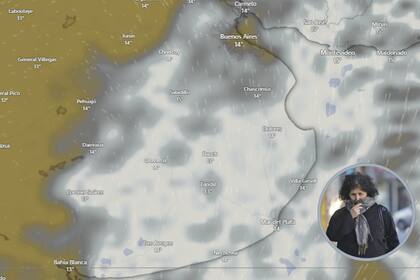 Se espera que el frío en Buenos Aires siga hasta el domingo (Imagen de archivo)