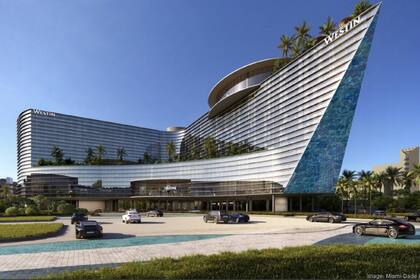Se espera que el nuevo hotel Westin Miami, en el aeropuerto, abra sus puertas a finales de 2026