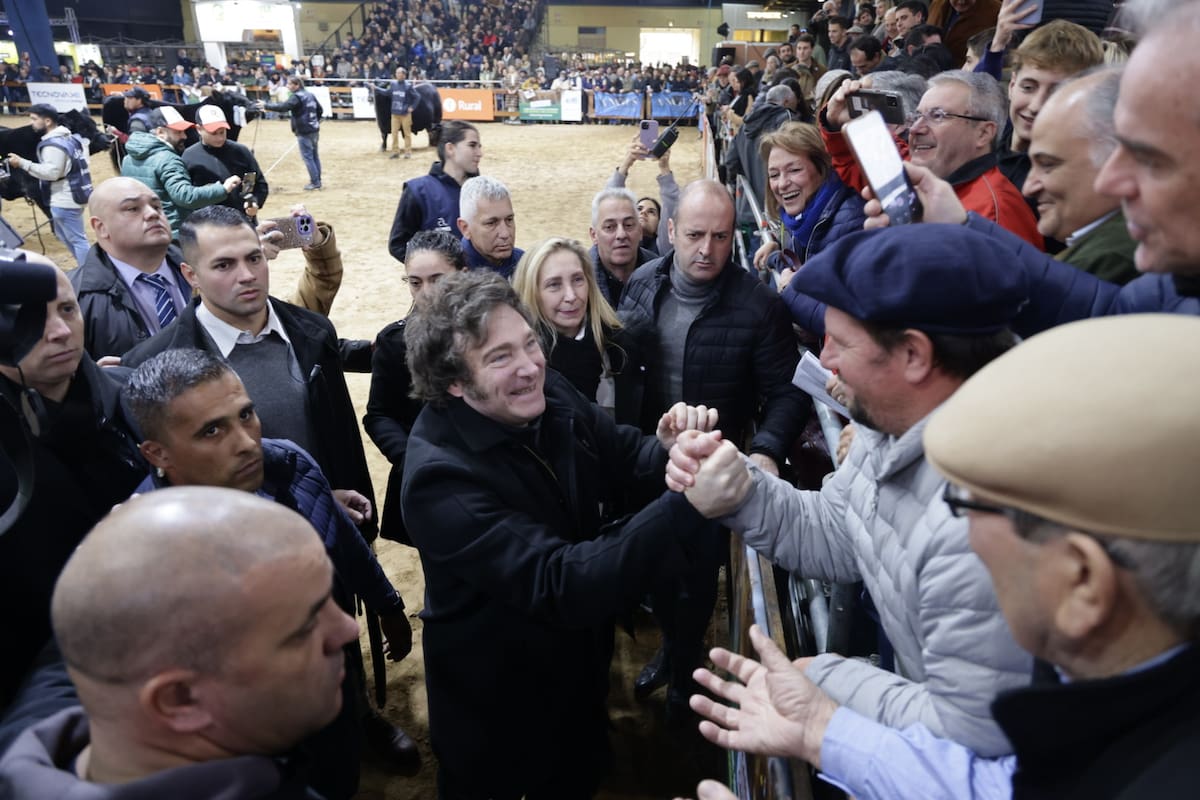 Se espera que el presidente, Javier Milei, haga anuncios en La Rural que impulsen la venta de la soja retenida