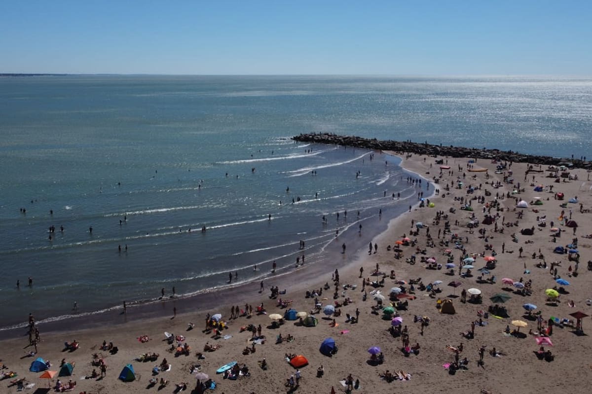 Se espera que entre hoy y mañana llegue mucha gente a los balnearios de la costa