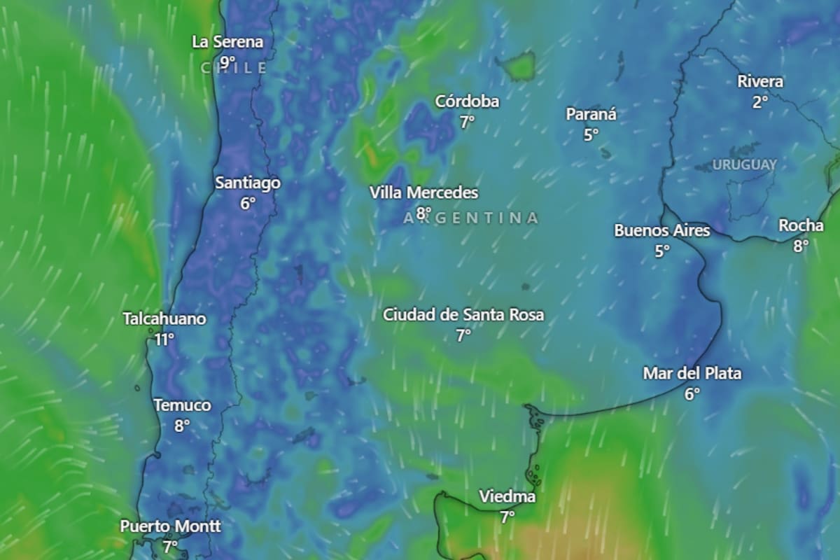 Se espera que este fin de semana llegue la tormenta de Santa Rosa en el centro del país, con lluvias y fuertes vientos