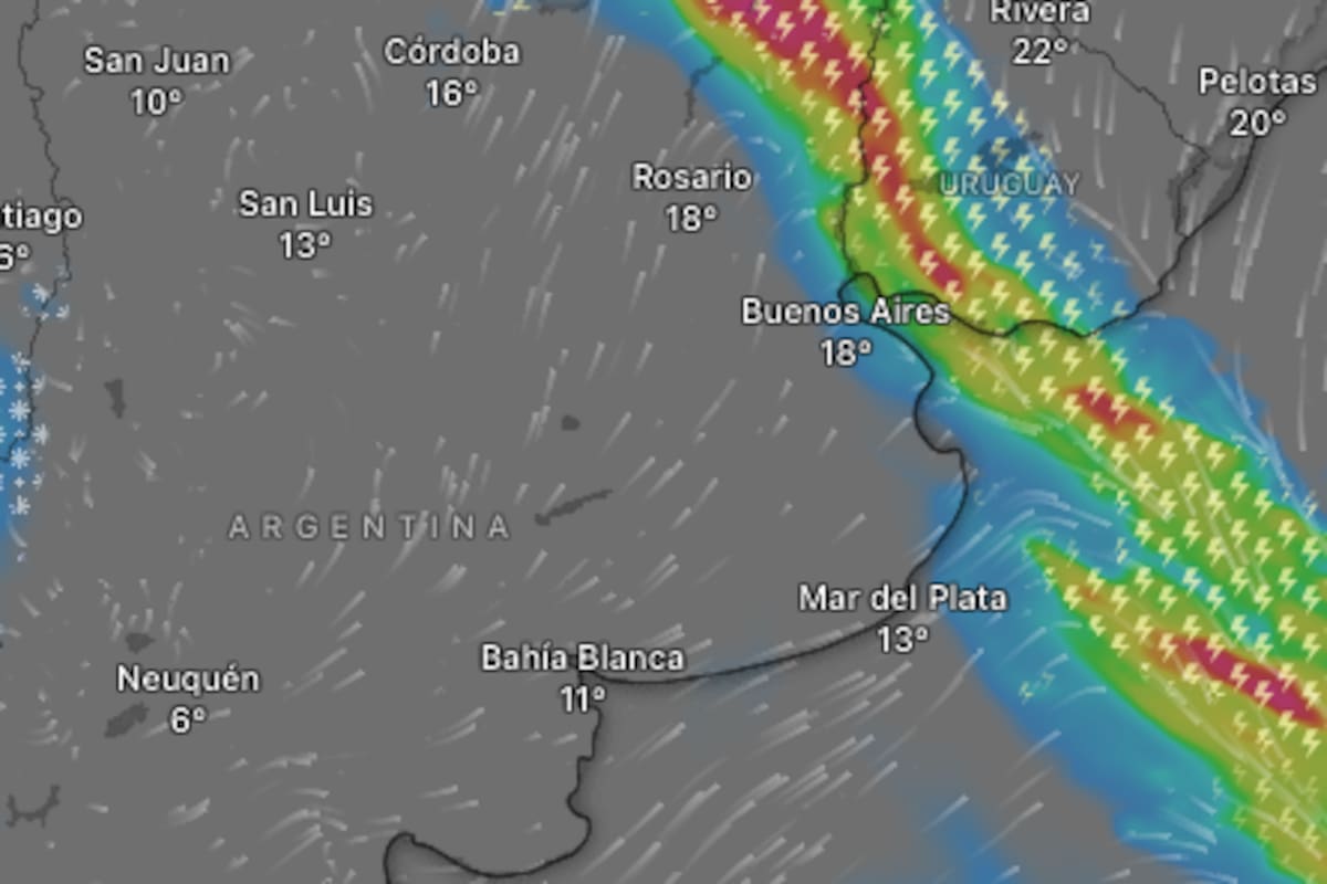 Se espera que la tormenta que impactó esta noche en la Ciudad se disipe después del mediodía