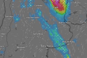 Se espera que las lluvias continúen durante gran parte de la jornada en la Ciudad y el conurbano.