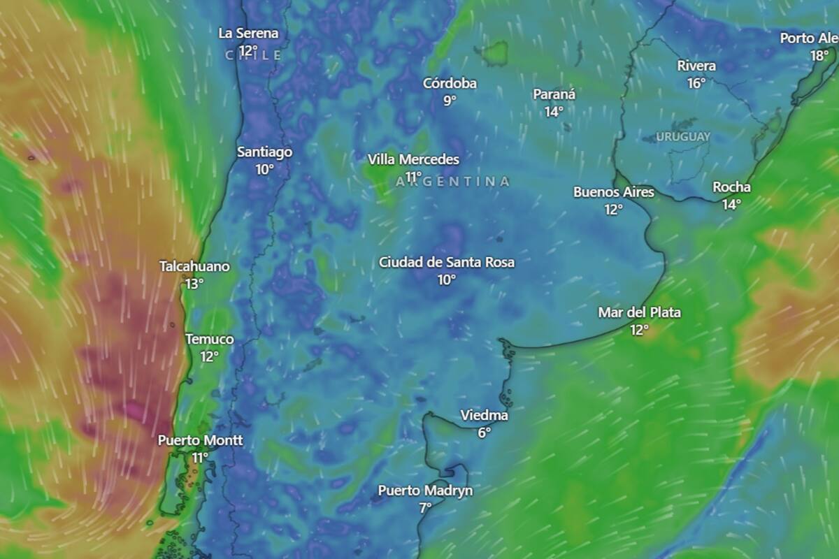 Se espera un clima templado hasta el fin de esta semana, donde empezaría el descenso de temperatura