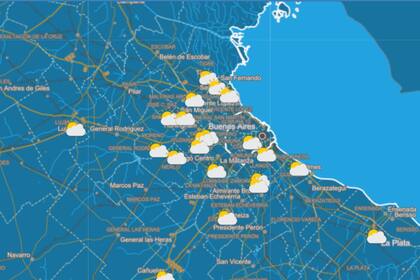 Se espera un lunes fresco, ventoso e inestable con ráfagas del sudeste que puedan dejar una percepción más baja de la temperatura