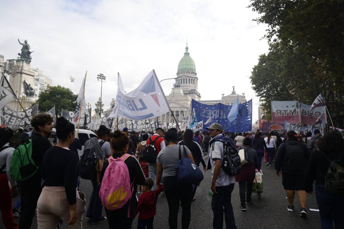 Se espera una gran movilización de diferentes sectores frente al Congreso este miércoles 4 de junio