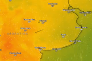 Hay alerta amarilla por tormentas para este martes 27 de octubre