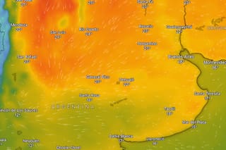 Hay alerta naranja y amarilla por tormentas, nevadas y Zonda para este martes 6 de octubre