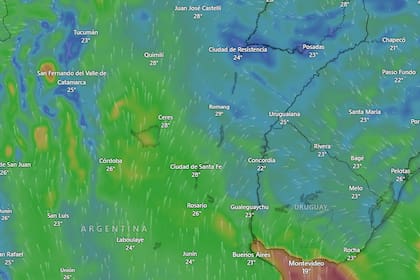 Se espera una jornada dominical bajo agua en varias provincias argentinas