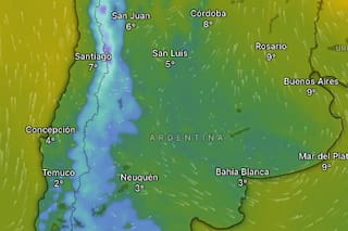 Hay alerta naranja y amarilla por tormentas, vientos y nevadas para este martes 18 de agosto: las provincias afectadas