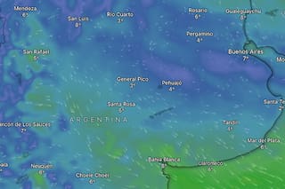 Rige una alerta amarilla por lluvias, vientos fuertes y tormentas para este miércoles
