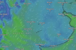 Hay alerta amarilla por frío extremo, vientos y nevadas para este viernes 14 de agosto