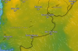 Emiten una alerta amarilla por tormentas y nevadas para este martes