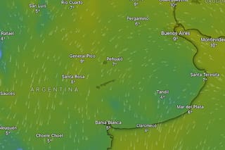 Hay alerta roja y naranja por frío extremo, lluvias, nevadas y vientos para este jueves 23 de julio
