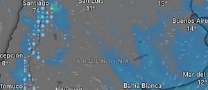 Hay alerta naranja y amarilla por frío extremo, vientos y nevadas para este sábado 15 de agosto
