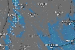 Hay alerta naranja y amarilla por frío extremo, vientos y nevadas para este sábado 15 de agosto