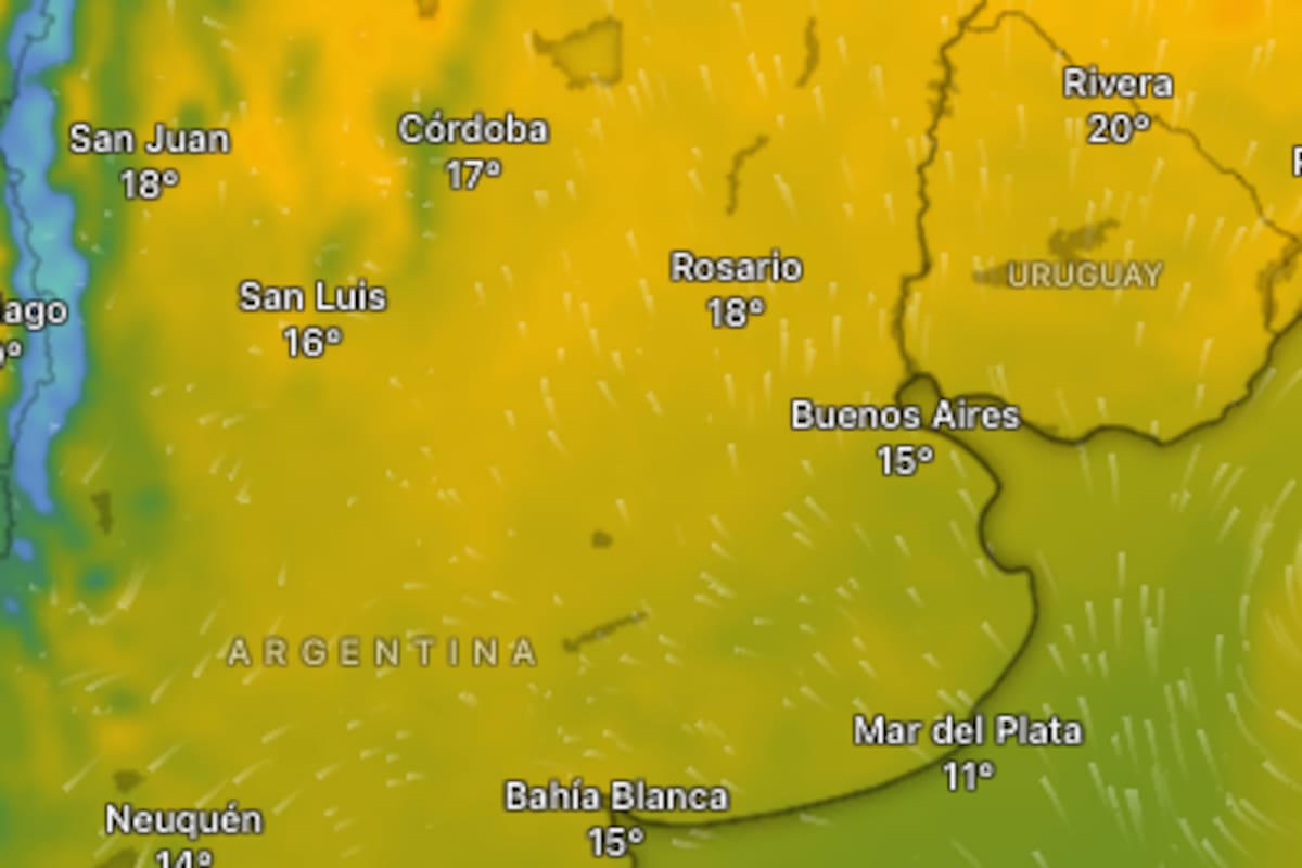 Se espera una jornada no muy cálida y ventosa este sábado