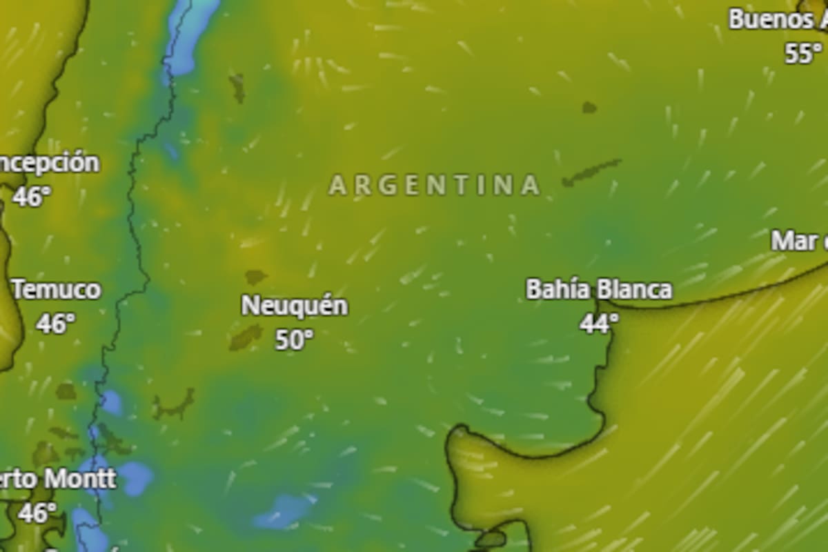 Se espera una jornada ventosa en gran parte del país