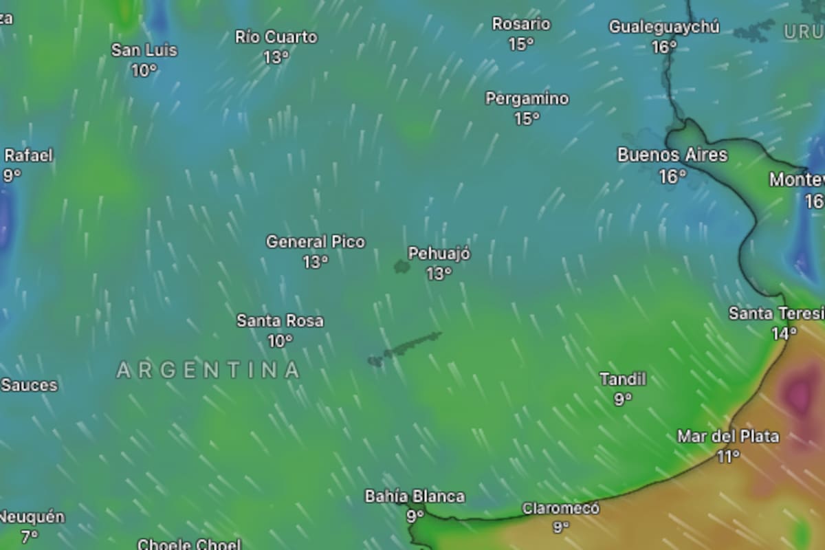 Se espera una jornada ventosa para este jueves