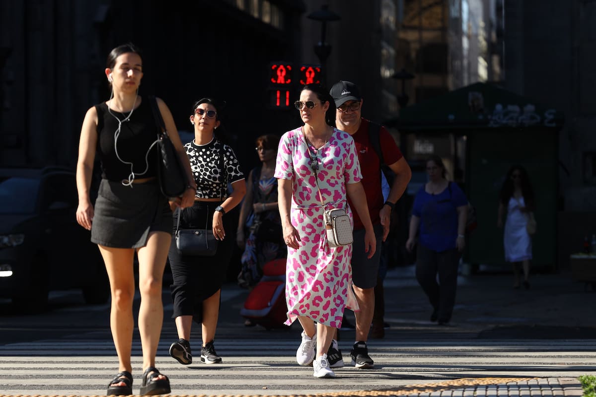 Se esperan cambios bruscos de temperatura en los próximos días en el AMBA.