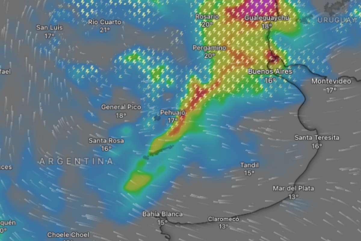 Se esperan fuertes lluvias en la zona centro del país este miércoles