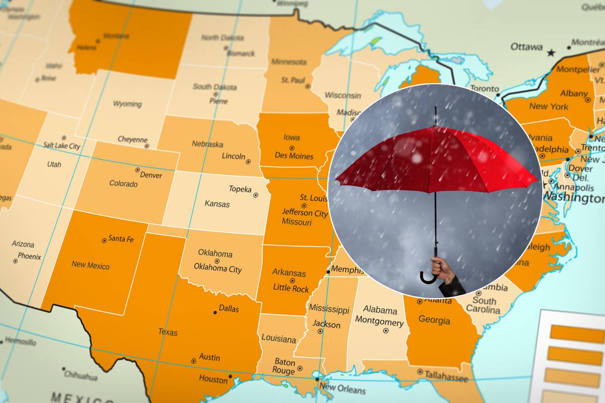 Se esperan fuertes tormentas en el centro sur de Estados Unidos durante este miércoles