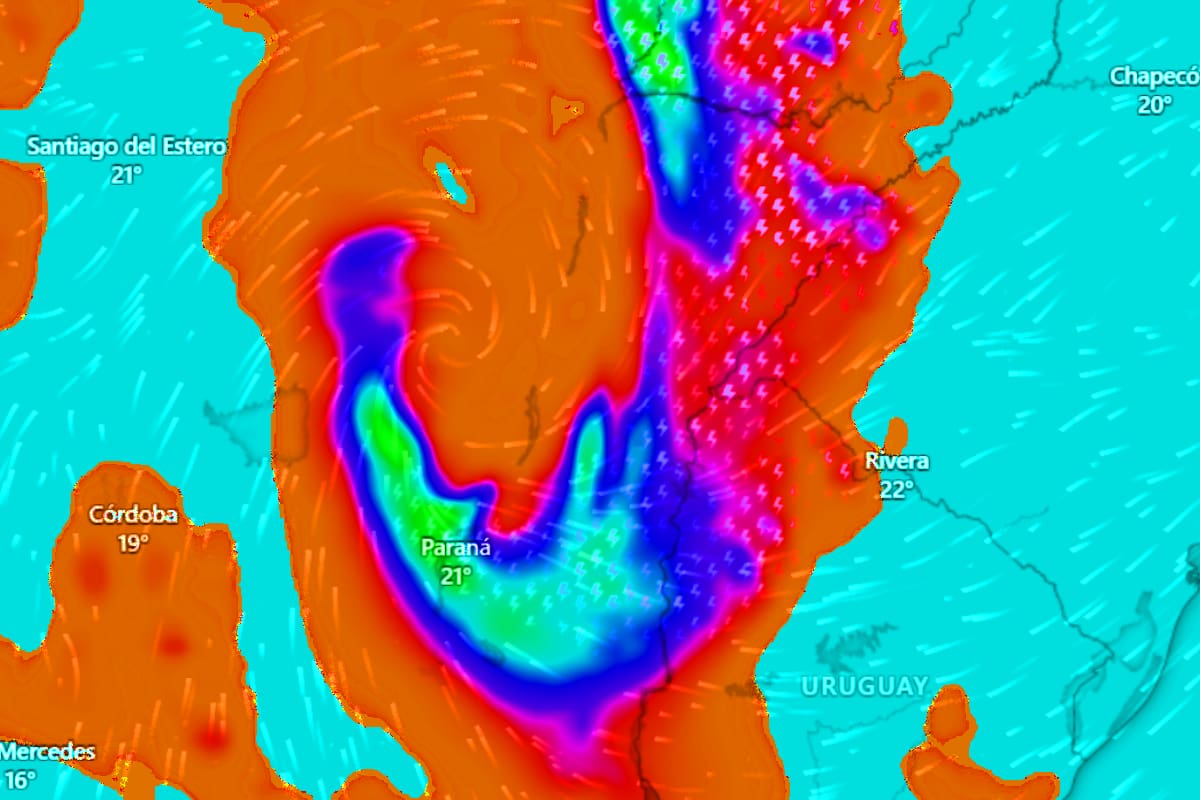 Se esperan fuertes tormentas para este miércoles en Buenos Aires